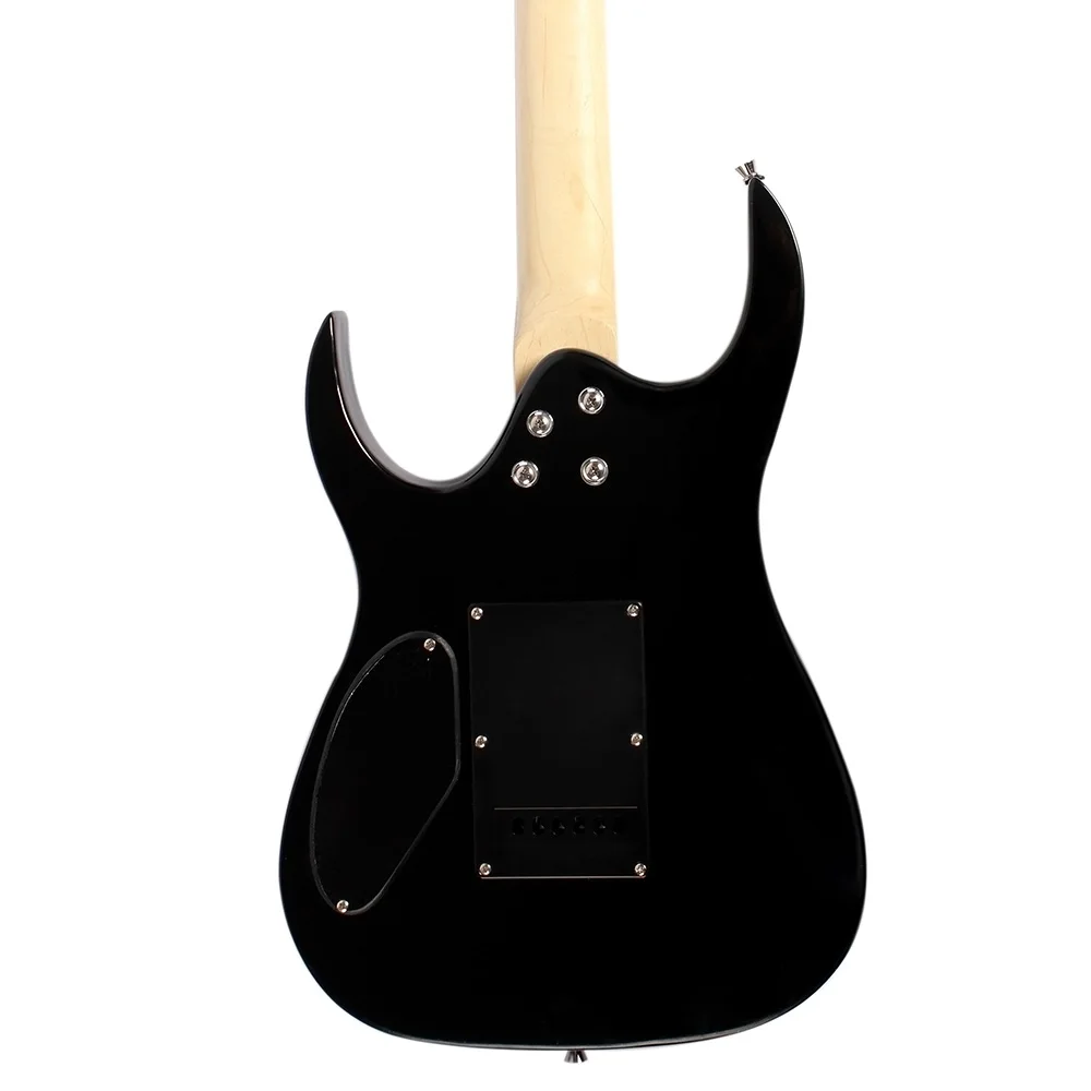 6 Струни 24 Прагчета Електрическа китара С Кленов Корпус Електрическа Guitarra С Чанта Говорител Необходими Китара резервни Части и аксесоари - Image 6