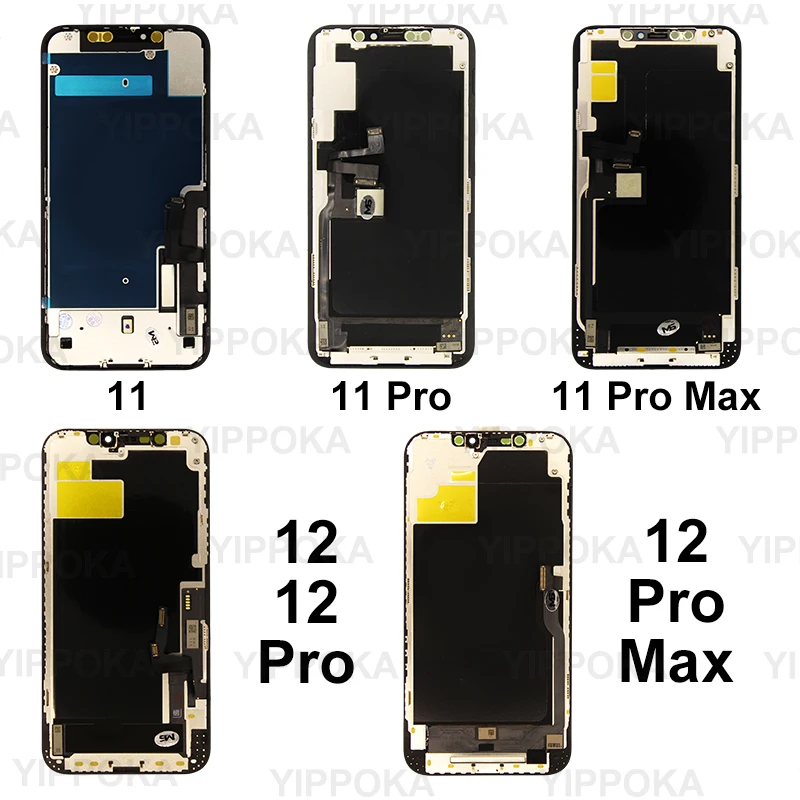 OLED за iPhone X Display XR XS MAX LCD 3D сензорен дигитайзер за iPhone 11 11Pro 12 Pro Max Screen 13 Mini 14 Pro LCD - Image 5