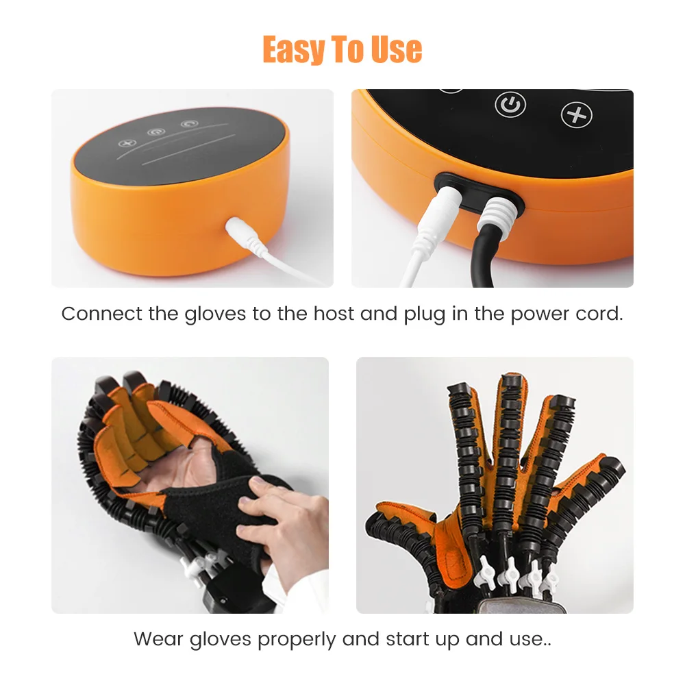 Hand Rehabilitation Glove Robot Hand Strengthener Grip Strength Stroke Rehabilitation Equipment Finger Strengthener Exerciser - Image 5