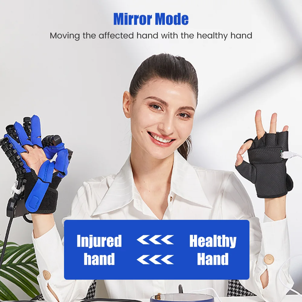 Hand Rehabilitation Glove Robot Hand Strengthener Grip Strength Stroke Rehabilitation Equipment Finger Strengthener Exerciser - Image 3