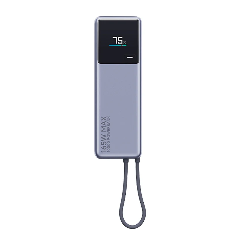 Xiaomi Power Bank 10000 165W PB1165MI Вграден USB C кабел LED дисплей Преносимо зарядно за Macbook iPhone 15 Xiaomi 14 Pro - Image 7