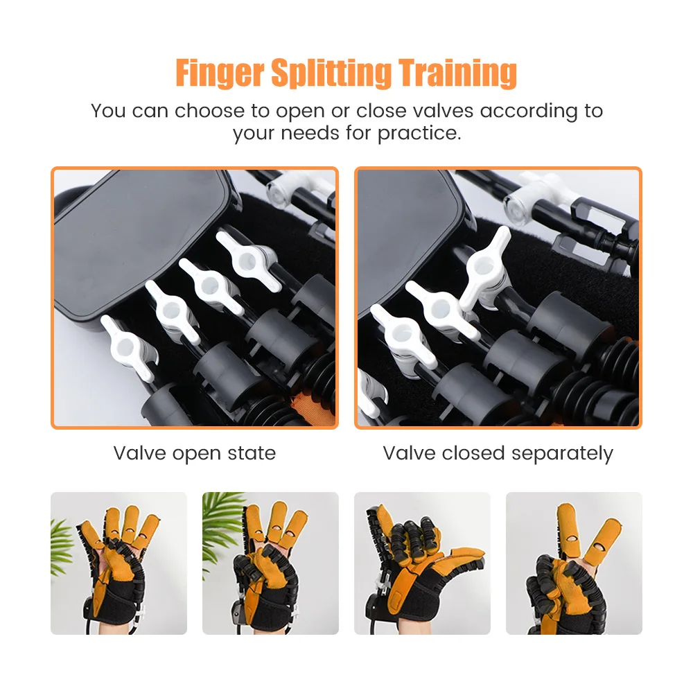 Hand Rehabilitation Glove Robot Hand Strengthener Grip Strength Stroke Rehabilitation Equipment Finger Strengthener Exerciser - Image 4