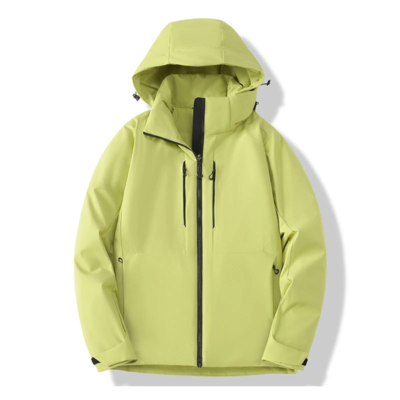 JNLN Warm Fleece Jacket Men Women Waterproof Windproof Winter Coat Unisex Outdoor Hiking Camping Skiing Climbing Windbreaker - Image 9