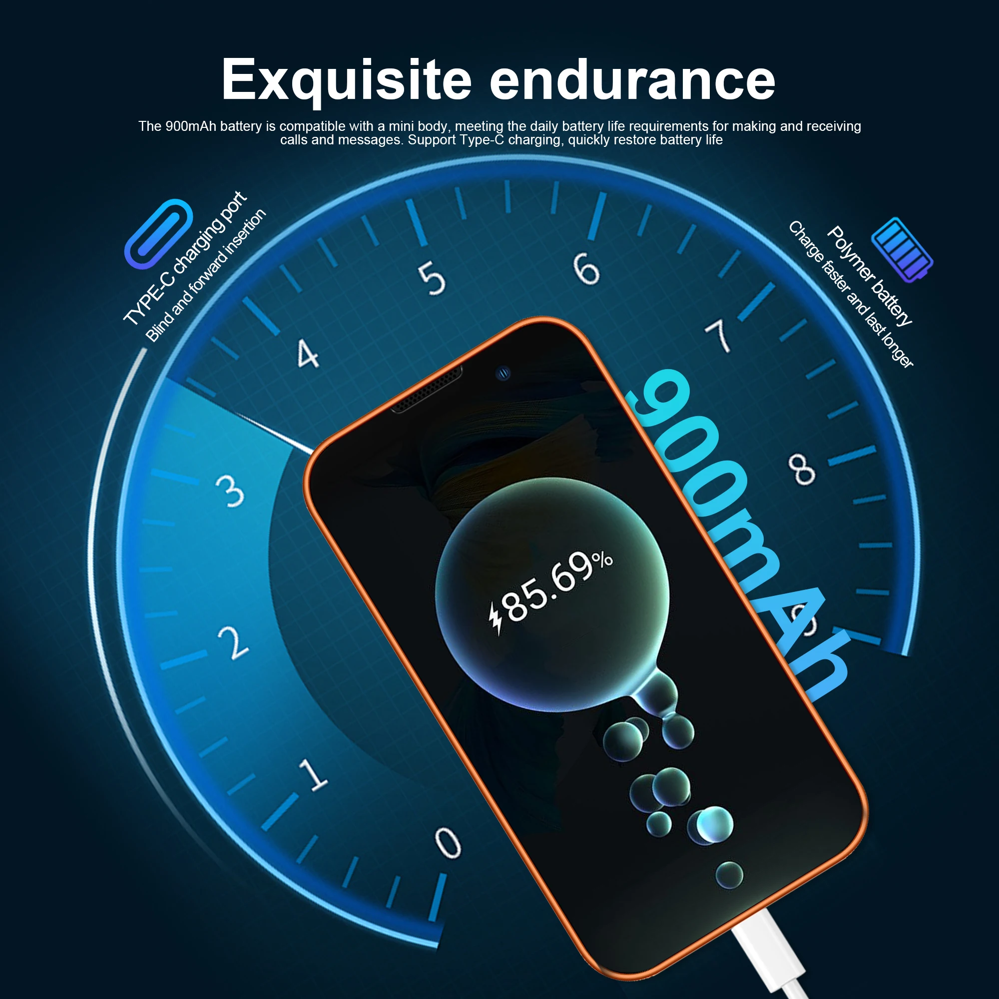 SERVO 17SE MINI 3G Малък смартфон Android System Play Store 2GB+16GB WhatsAPP GPS WiFi Dual SIM карта 3.0″ Малък смарт мобилен телефон - Image 2