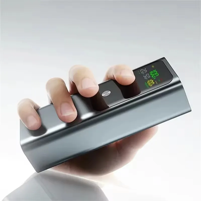 PD100W 100000mAh Power Bank с голям капацитет, двупосочно бързо зареждане, цифрова преносима Powerbank батерия за лаптоп за Macbook - Image 6