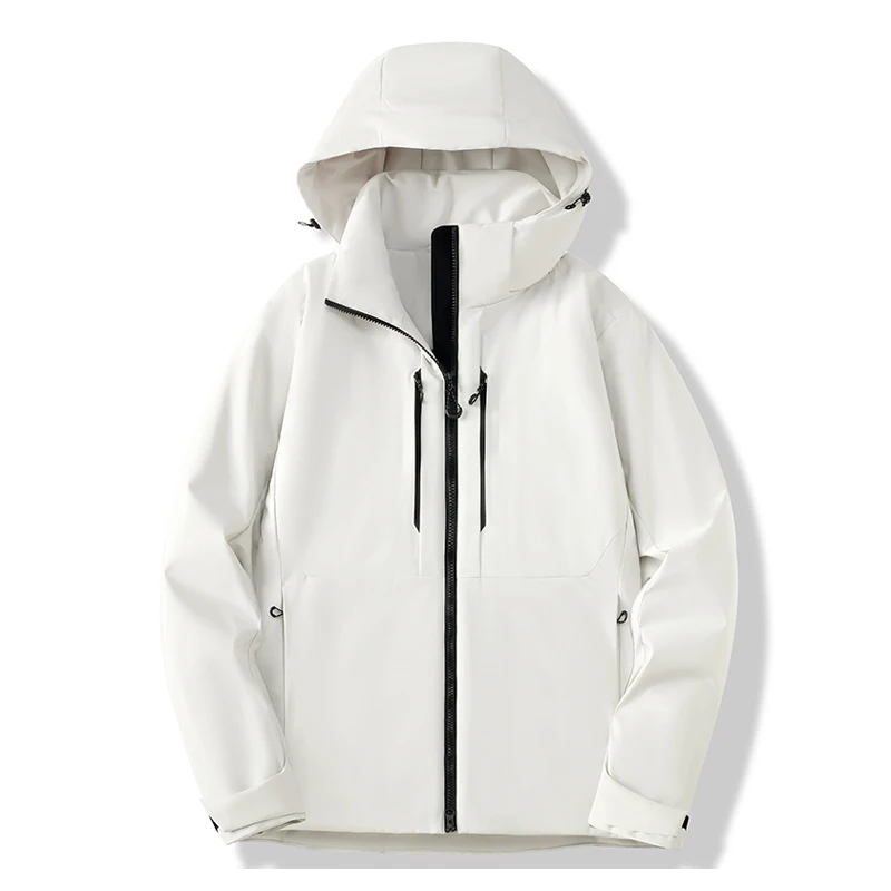 JNLN Warm Fleece Jacket Men Women Waterproof Windproof Winter Coat Unisex Outdoor Hiking Camping Skiing Climbing Windbreaker - Image 13
